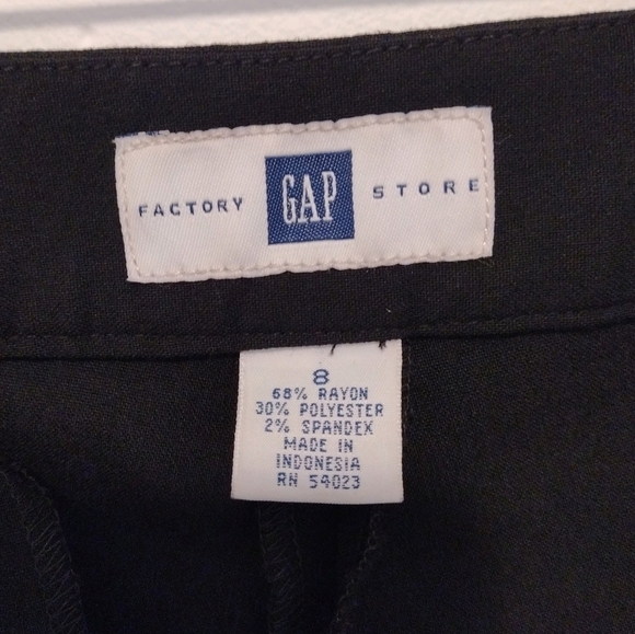 Gap Factory - Black High Rise Flare Pants - Picture 12 of 12